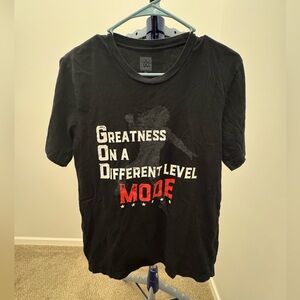 WWE Roman Reigns Black “Greatest On a Different Level Mode" Shirt Size M